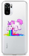 TopQ Kryt Xiaomi Redmi Note 10S Rainbow Splash 85979 - Phone Cover