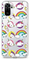 TopQ Kryt Xiaomi Redmi Note 10S Chunky Unicorns 85963 - Phone Cover