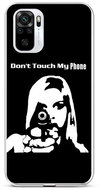 TopQ Kryt Xiaomi Redmi Note 10S Don't Touch Gun 85947 - Phone Cover