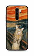 TopQ Kryt DARK Xiaomi Redmi Note 8 Pro Scared Cat 85930 - Phone Cover