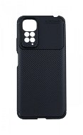 TopQ Kryt Carbon Elite Xiaomi Redmi Note 11 černý 85910 - Phone Cover