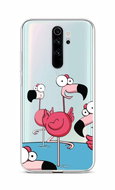 TopQ Kryt Xiaomi Redmi Note 8 Pro Cartoon Flamingos 85899 - Phone Cover