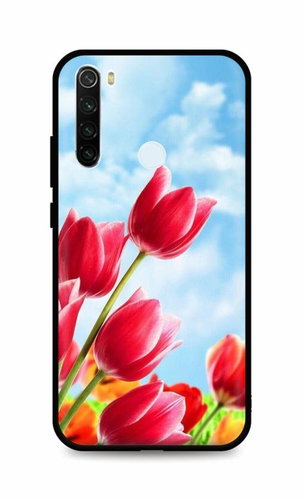 TopQ Kryt Xiaomi Redmi Note 8T Tulips 85822 - Phone Cover - Main image