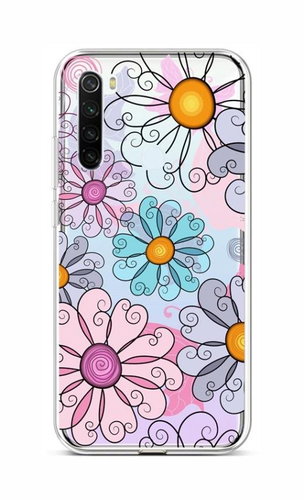 TopQ Kryt Xiaomi Redmi Note 8T Colorful Daisy 85798 - Phone Cover - Main image