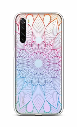 TopQ Kryt Xiaomi Redmi Note 8T Rainbow Mandala 85792 - Phone Cover - Main image