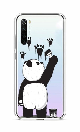 TopQ Kryt Xiaomi Redmi Note 8T Rebel Panda 85791 - Phone Cover - Main image