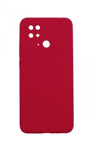 TopQ Kryt Essential Xiaomi Redmi 10C malinově červený 85538 - Phone Cover - Main image
