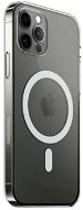 TopQ Kryt Clear Magnetic iPhone 12 Pro pevný priehľadný 85503 - Kryt na mobil