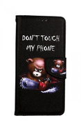 TopQ Pouzdro Vivo Y35 knížkové Don´t Touch méďa 85389 - Phone Case