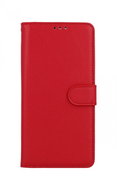 TopQ Pouzdro Vivo Y35 knížkové červené s přezkou 85330 - Phone Case