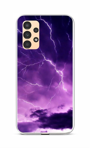 TopQ Kryt Samsung A13 Bouřka 85288 - Phone Cover - Main image