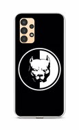 TopQ Kryt Samsung A13 Černobílý pitbull 85285 - Phone Cover