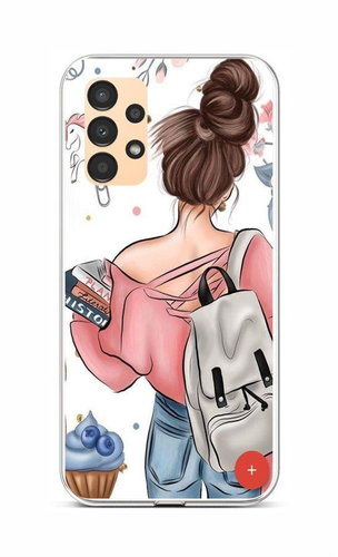 TopQ Kryt Samsung A13 Dívka 85281 - Phone Cover - Main image