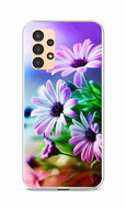 TopQ Kryt Samsung A13 Fialové květy 85218 - Phone Case