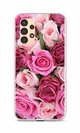 TopQ Kryt Samsung A13 Růžové růžičky 85213 - Phone Case