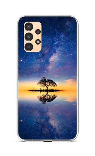 TopQ Kryt Samsung A13 Noční obloha 85207 - Phone Cover - Main image