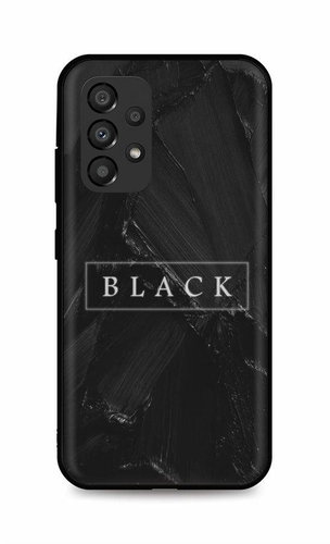 TopQ Kryt LUXURY Samsung A33 5G pevný Black 85189 - Phone Cover - Main image