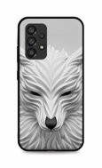 TopQ Kryt LUXURY Samsung A33 5G pevný Bílý vlk 85188 - Phone Cover