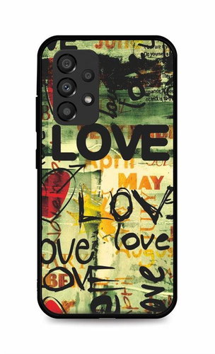 TopQ Kryt LUXURY Samsung A33 5G pevný Love 85182 - Phone Cover - Main image