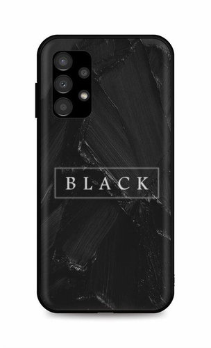 TopQ Cover LUXURY Samsung A13 hard Black 85146 - Phone Cover - Main image