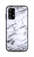 TopQ Kryt LUXURY Samsung A13 pevný Marble White 85142 - Phone Cover