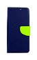 TopQ Puzdro Honor X8 knižkové modré 85130 - Kryt na mobil