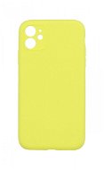 TopQ Kryt Essential iPhone 11 žltý 85034 - Kryt na mobil