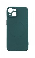 TopQ Kryt iPhone 14 s MagSafe tmavo zelený 85030 - Kryt na mobil