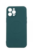 TopQ Kryt iPhone 12 Pro Max s MagSafe tmavě zelený 85021 - Phone Cover