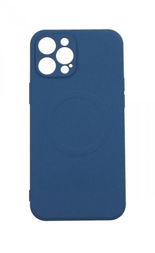 TopQ Kryt iPhone 12 Pro Max s MagSafe tmavě modrý 85016 - Phone Cover - Main image