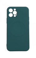 TopQ Kryt iPhone 12 Pro s MagSafe tmavě zelený 85012 - Phone Cover
