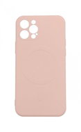 TopQ Kryt iPhone 12 Pro s MagSafe světle ružový 85009 - Phone Cover