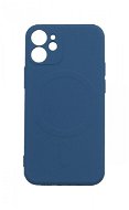 TopQ Kryt iPhone 12 Mini s MagSafe tmavo modrý 84989 - Kryt na mobil