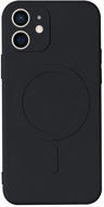 Kryt na mobil TopQ Kryt iPhone 12 Mini s MagSafe čierny 84987 - Kryt na mobil