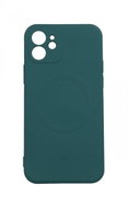 TopQ Kryt iPhone 12 s MagSafe tmavě zelený 84985 - Phone Cover