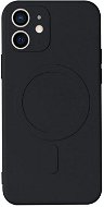 TopQ Kryt iPhone 12 s MagSafe čierny 84976 - Kryt na mobil