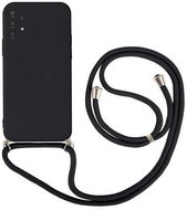 TopQ Kryt Samsung A13 černý se šňůrkou 84954 - Phone Cover