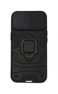 TopQ Kryt iPhone 14 odolný Ring Lens černý 84927 - Phone Cover