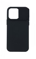 TopQ Kryt Camshield Soft iPhone 14 Pro Max čierny 84843 - Kryt na mobil