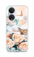 TopQ Kryt Honor X7 Růže s motýlem 84794 - Phone Cover