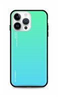 TopQ Kryt LUXURY iPhone 14 Pro Max pevný duhový zelený 84776 - Phone Cover