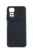 TopQ Kryt Camshield Soft Xiaomi Redmi Note 11 černý 84515 - Phone Cover