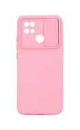 TopQ Kryt Camshield Soft Xiaomi Redmi 10C světle růžový 84509 - Phone Case