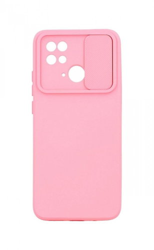 TopQ Kryt Camshield Soft Xiaomi Redmi 10C světle růžový 84509 - Phone Case - Main image