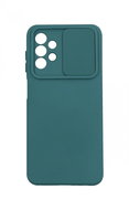 TopQ Kryt Camshield Soft Samsung A13 tmavě zelený 84507 - Phone Case