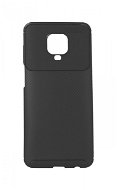 TopQ Kryt Carbon Elite Xiaomi Redmi Note 9 Pro čierny 84198 - Kryt na mobil