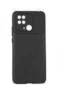 TopQ Kryt Carbon Elite Xiaomi Redmi 10C černý 84195 - Phone Cover
