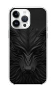 TopQ Kryt iPhone 14 Pro Max Čierny vlk 82521 - Kryt na mobil