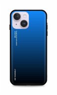TopQ Kryt LUXURY iPhone 14 Plus pevný dúhový modrý 82503 - Kryt na mobil