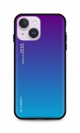 TopQ Kryt LUXURY iPhone 14 Plus pevný dúhový purpurový 82500 - Kryt na mobil